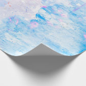 Hintergrund abstrakte Aquarellbilder Geschenkpapier (Ecke)