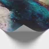 Hintergrund abstrakte Aquarellbilder Geschenkpapier (Ecke)