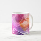 Hintergrund abstrakte Aquarellbilder Kaffeetasse (VorderseiteRechts)