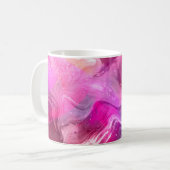 Hintergrund abstrakte Aquarellbilder Kaffeetasse (Vorderseite Links)