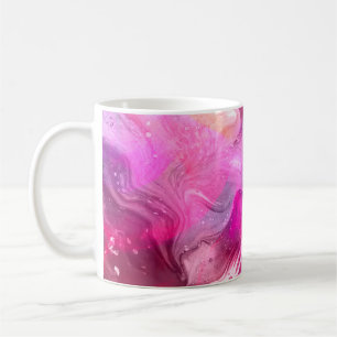 Hintergrund abstrakte Aquarellbilder Kaffeetasse