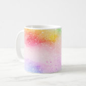 Hintergrund abstrakte Aquarellbilder Kaffeetasse (Vorderseite Links)