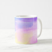 Hintergrund abstrakte Aquarellbilder Kaffeetasse (VorderseiteRechts)