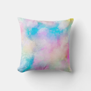 Hintergrund abstrakte Aquarellbilder Kissen