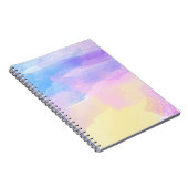 Hintergrund abstrakte Aquarellbilder Notizblock (Rechte Seite)