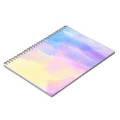 Hintergrund abstrakte Aquarellbilder Notizblock (Linke Seite)