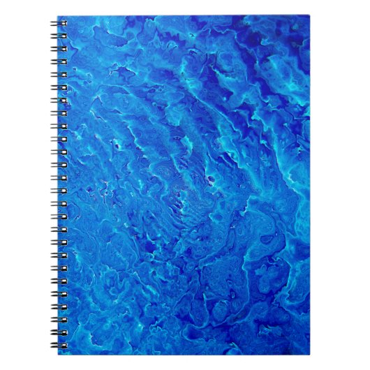 Hintergrund abstrakte Aquarellbilder Notizblock (Vorderseite)