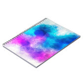Hintergrund abstrakte Aquarellbilder Notizblock (Linke Seite)