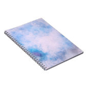 Hintergrund abstrakte Aquarellbilder Notizblock (Rechte Seite)