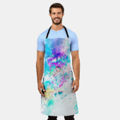 Hintergrund abstrakte Aquarellbilder Schürze (Getragen)