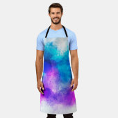Hintergrund abstrakte Aquarellbilder Schürze (Getragen)
