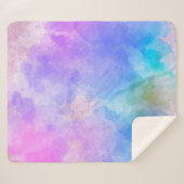 Hintergrund abstrakte Aquarellbilder Sherpadecke (Vorderseite (Horizontal))