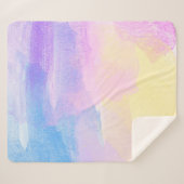 Hintergrund abstrakte Aquarellbilder Sherpadecke (Vorderseite (Horizontal))