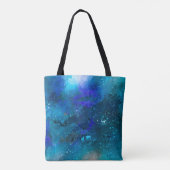 Hintergrund abstrakte Aquarellbilder Tasche (Rückseite)
