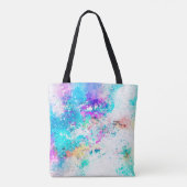 Hintergrund abstrakte Aquarellbilder Tasche (Rückseite)