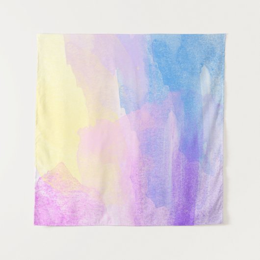 Hintergrund abstrakte Aquarellbilder Wandteppich (Vorderseite (Horizontal))