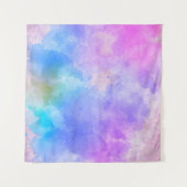 Hintergrund abstrakte Aquarellbilder Wandteppich (Vorderseite (Horizontal))