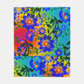 Hintergrund Abstrakte Design Fleece Blanket (Vorderseite)
