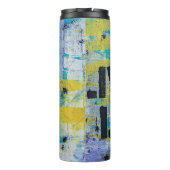 Hintergrund abstrakte Graffiti Thermosbecher (Rückseite)