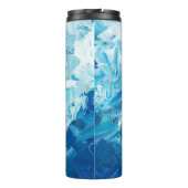 Hintergrund abstrakte Kunst Thermosbecher (Rückseite)