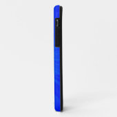 Hintergrund Abstrakter blauer Feuer Case-Mate iPhone Hülle (Hinten/Links)