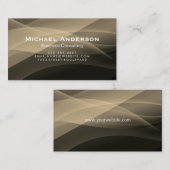 Hintergrund abstrakter Ebenen Visitenkarte (Vorne/Hinten)