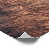 Hintergrund alte schmutzige Holzstruktur Poster (Ecke)