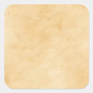 Hintergrund alter Pergamente mit gemotztem Aussehe Quadratischer Aufkleber