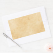 Hintergrund alter Pergamente mit gemotztem Aussehe Rechteckiger Aufkleber (Umschlag)