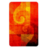 Hintergrund Antiquitätenspiralen Magnet (Vertikal)