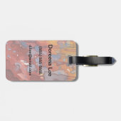 Hintergrund-Aquarell 7 Gepäckanhänger (Rückseite horizontal)