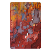 Hintergrund-Aquarell 7 Mini Klemmbrett (Rückseite)
