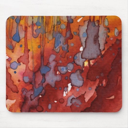 Hintergrund-Aquarell 7 Mousepad (Vorne)
