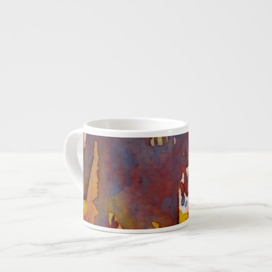 Hintergrund-Aquarell 8 Espressotasse (Vorderseite Links)