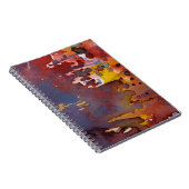 Hintergrund-Aquarell 8 Notizblock (Rechte Seite)