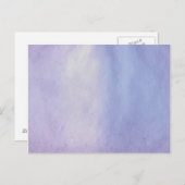 Hintergrund - Aquarellpapier 2 Postkarte (Vorne/Hinten)