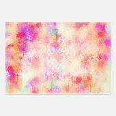 Hintergrund Art Abstrakt Geschenkpapier Set (Vorderseite)