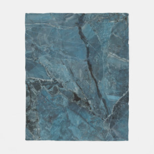 Hintergrund aus blauem Marmor, italienischer Marbe Fleecedecke