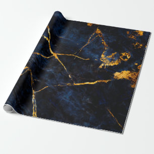 Hintergrund aus blauem Marmor, italienischer Marmo Geschenkpapier