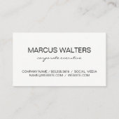 Hintergrund aus blauem Marmor Visitenkarte (Rückseite)