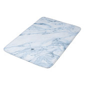 Hintergrund aus blaugrauem Marmor Badematte (Schrägansicht)