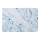 Hintergrund aus blaugrauem Marmor Badematte (Vorderseite)