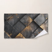 Hintergrund aus Burnt Steel Badhandtuch Set (Handtuch)