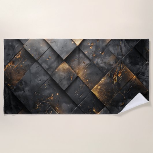 Hintergrund aus Burnt Steel Strandtuch (Vorderseite)