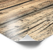 Hintergrund aus Eichenholz Fotodruck (Ecke)