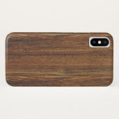Hintergrund aus Eichholz Case-Mate iPhone Hülle (Rückseite (Horizontal))