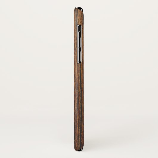 Hintergrund aus Eichholz Case-Mate iPhone Hülle (Hinten/Links)