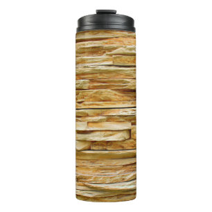 Hintergrund aus einem Natursteinabstract, Architek Thermosbecher