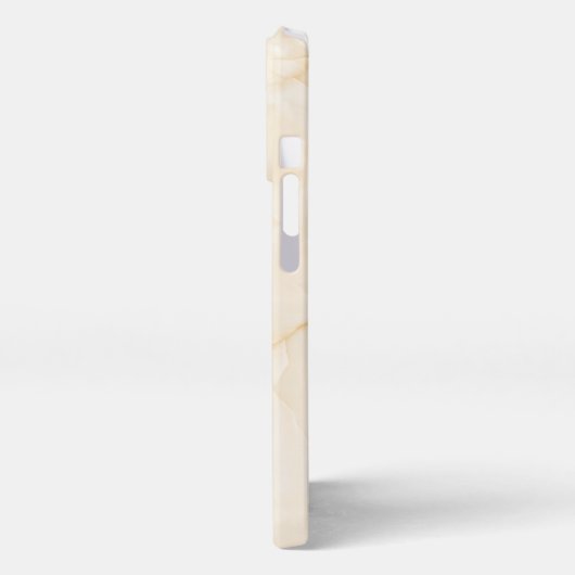 Hintergrund aus gelbem Marmor iPhone Hülle (Linke Seite)