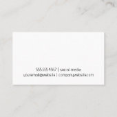 Hintergrund aus goldfarbenem Marmor Visitenkarte (Rückseite)